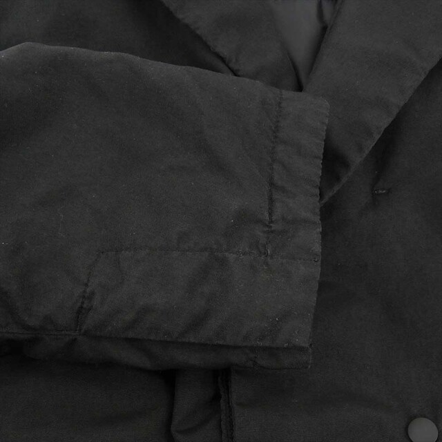 STONE ISLAND ストーンアイランド ジャケット 751970106-A SHADOW PROJECT Shawl Collar Long Coat Primaloft シャドープロジェクト ショールカラー プリマロフト 中綿 コート ブラック系 L