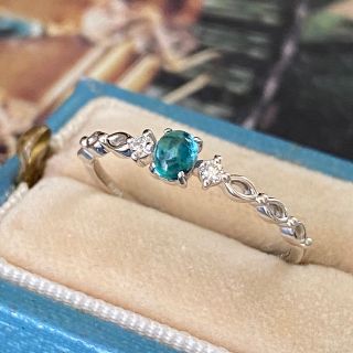 美品 ルビー K18 Pt900 ゴールド プラチナ リング U05908 アクセサリー