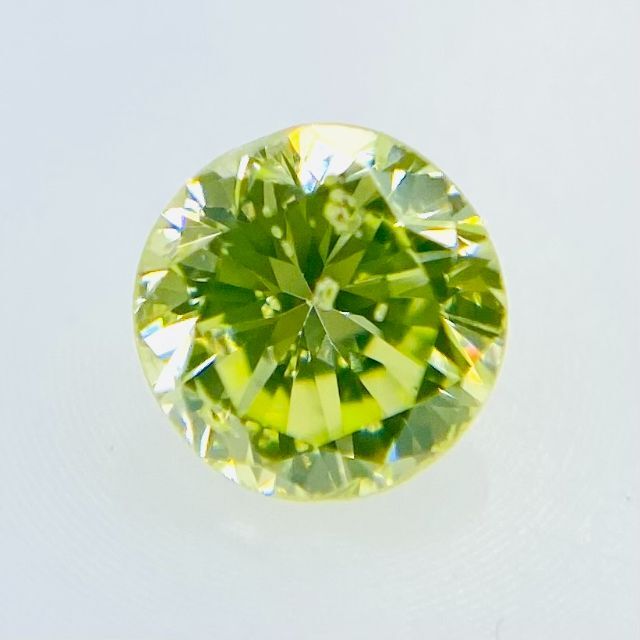 FANCY YELLOW GREEN 0.271ct RD/RT1904/CGL 2