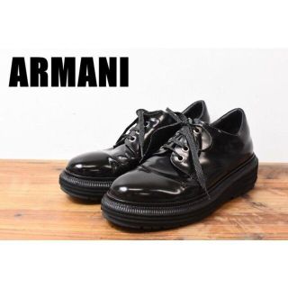 エンポリオアルマーニ(Emporio Armani)のMN AA0002 近年モデル 美品 EMPORIO ARMANI アルマーニ(スリッポン/モカシン)