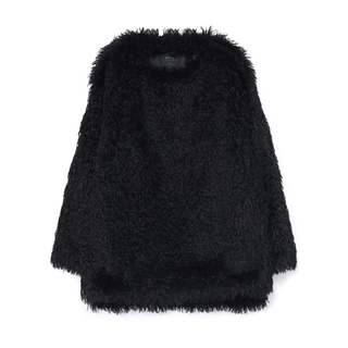 Yohji Yamamoto - s'yte 22aw Poudre Fur Crew Neck Pulloverの通販
