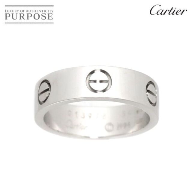 Cartier - カルティエ Cartier ラブ #54 リング K18 WG ホワイトゴールド 750 指輪 VLP 90181667