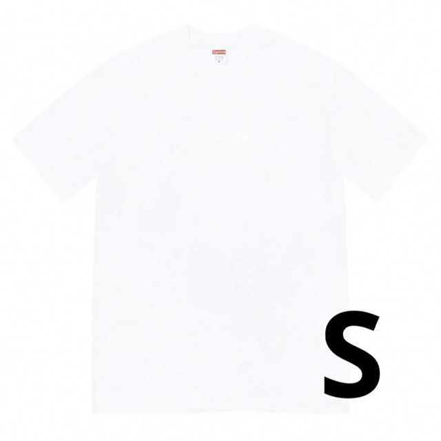 [新品] Supreme Tonal Box Logo Tee S White