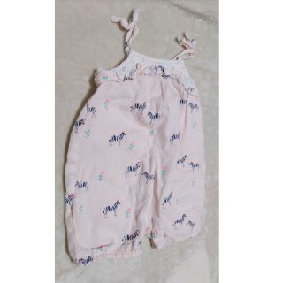 ベビーギャップ(babyGAP)の格安　BabyGAP 60 サロペット　キャミソール　ロンパース　まとめ割あり(ロンパース)