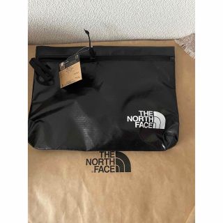 ザノースフェイス(THE NORTH FACE)のノースフェイス トラベルポーチ　NM81941Z ブラック 新品未使用(セカンドバッグ/クラッチバッグ)