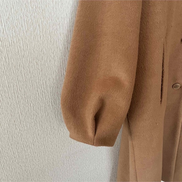 w closet(ダブルクローゼット)のロングコート　レディース　ブラウン レディースのジャケット/アウター(ロングコート)の商品写真