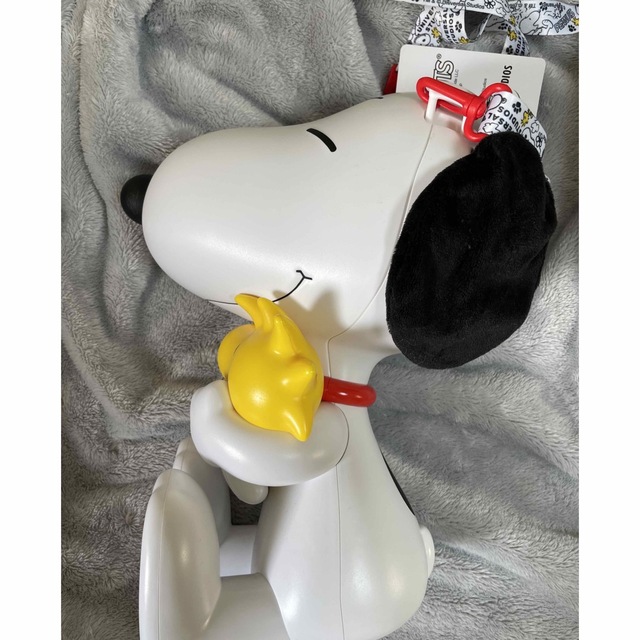 SNOOPY(スヌーピー)のUSJ ユニバ　スヌーピー　ポップコーンバケット　被り物セット エンタメ/ホビーのおもちゃ/ぬいぐるみ(キャラクターグッズ)の商品写真