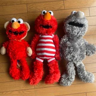 セサミストリート(SESAME STREET)のセサミストリート　ぬいぐるみ3点(ぬいぐるみ)