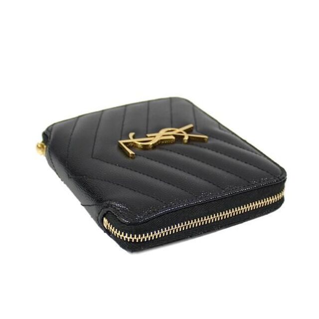 Yves Saint Laurent - サンローラン 財布 キルティング 二つ折り財布