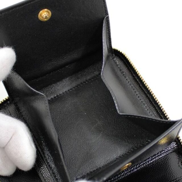 Yves Saint Laurent - サンローラン 財布 キルティング 二つ折り財布