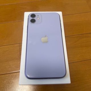 アイフォーン(iPhone)のiPhone11 パープル 128GB(スマートフォン本体)