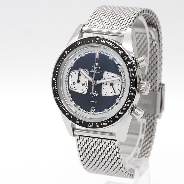 極美品 YEMA ラリーグラフ YMHF1572-AM 腕時計 A00520