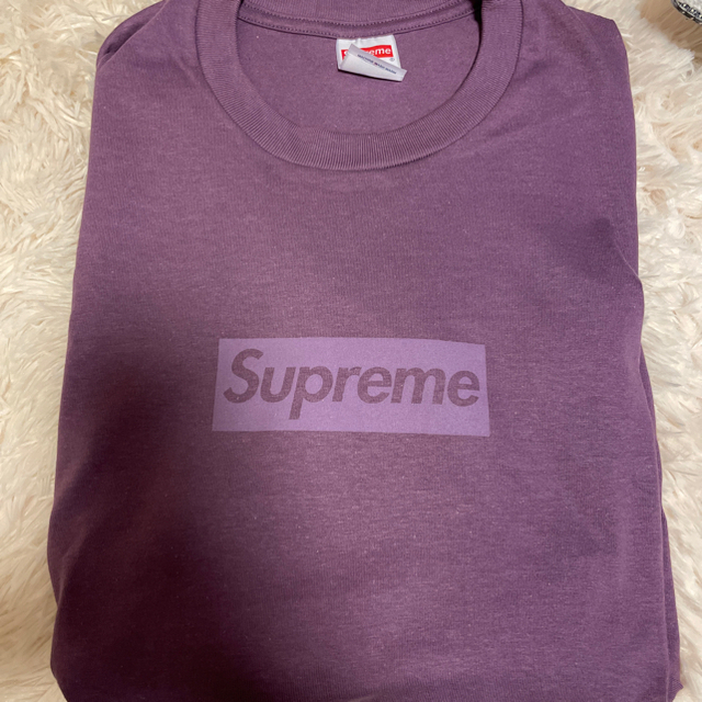 Supreme Tonal Box Logo Tee 紫