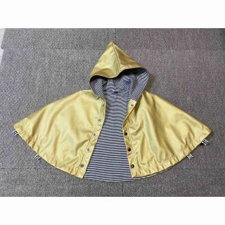 プチバトー(PETIT BATEAU)のプチバトー　レインポンチョ　キッズ(レインコート)