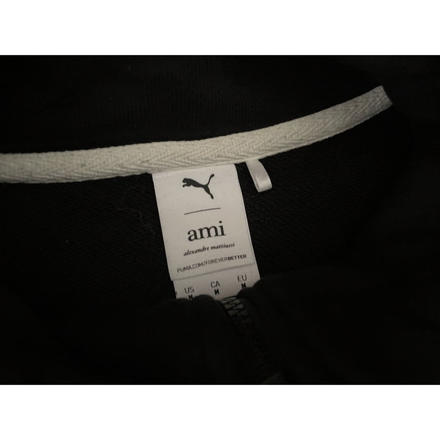 ami   AMI PUMA amiparis ハーフジップ スウェット 美品の通販 by