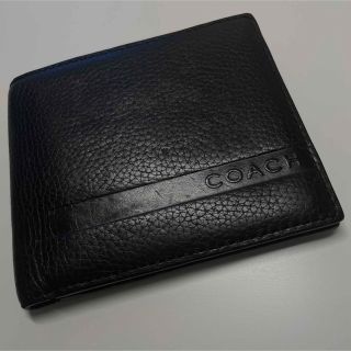 コーチ(COACH)のcoach 二つ折財布　メンズ(折り財布)