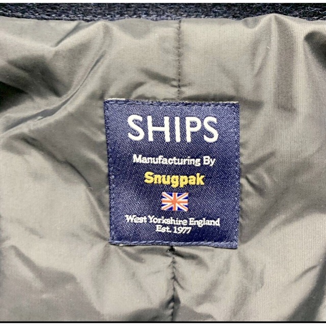 SHIPS(シップス)の Ships 別注 Snugpak 〔Moon社〕チェスターコート 中綿ダウン  メンズのジャケット/アウター(チェスターコート)の商品写真