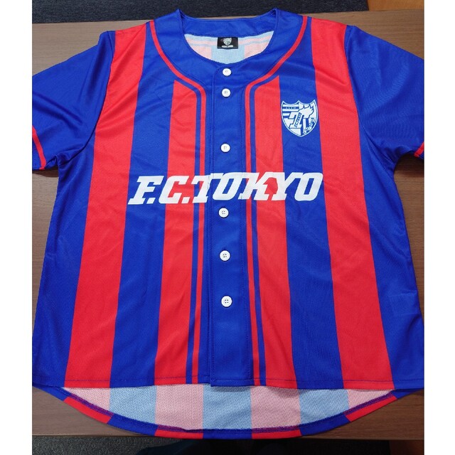 FC東京ベースボールシャツ＆タオルマフラー スポーツ/アウトドアのサッカー/フットサル(応援グッズ)の商品写真