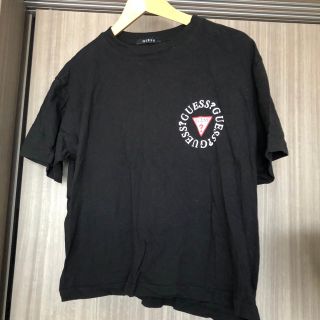 ゲス(GUESS)のGUESS レディース黒半袖Ｔシャツ(Tシャツ(半袖/袖なし))