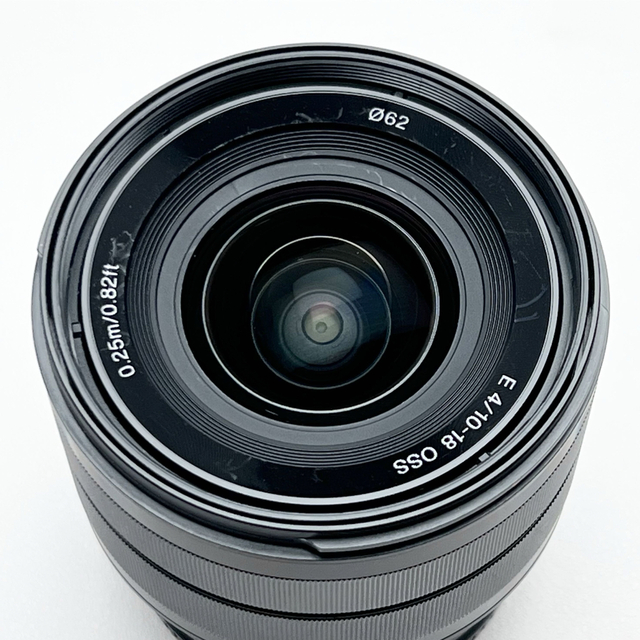 SONY(ソニー)のSONY E 10-18mm F4 OSS SEL1018  広角 ワイドズーム スマホ/家電/カメラのカメラ(レンズ(ズーム))の商品写真