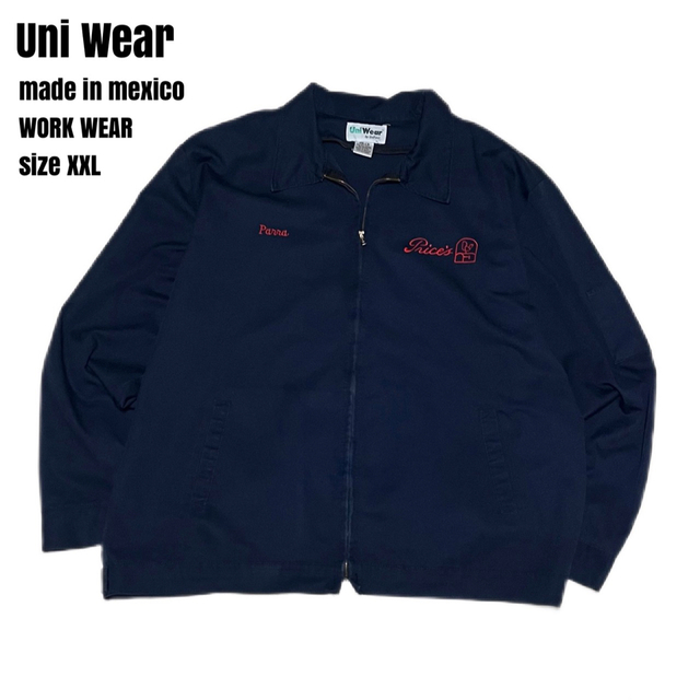 ＊6255 US　UNI WEAR IDEAL zip ワークジャケット