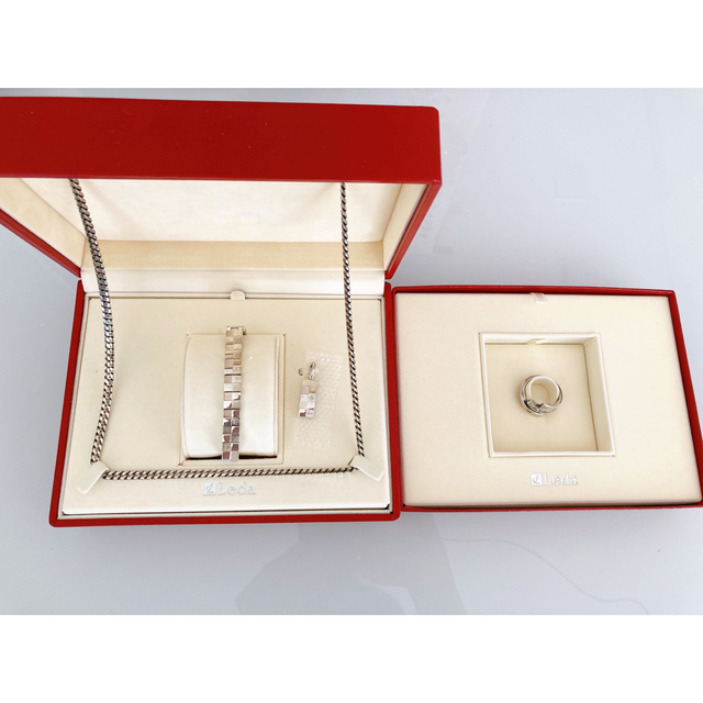 新品 未使用 箱付き】レダシルマ ネックレス ブレスレット リング 指輪