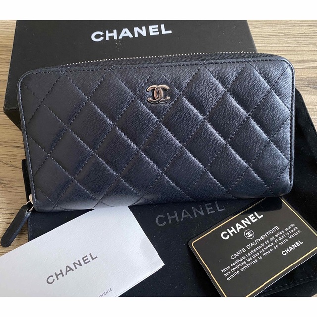 正規激安 CHANEL - CHANEL マトラッセ長財布【美品&付属品完備】 財布