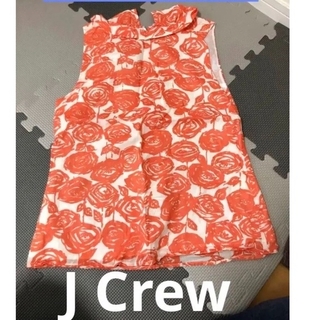 ジェイクルー(J.Crew)の花柄　カットソー　J Crew ジェイクルー　シャツ　レディース 半袖(カットソー(半袖/袖なし))