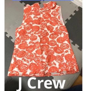 ジェイクルー(J.Crew)の花柄　カットソー　J Crew ジェイクルー　シャツ　レディース 半袖(カットソー(半袖/袖なし))