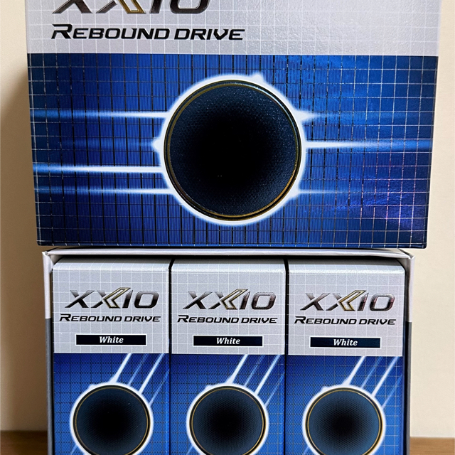 XXIO(ゼクシオ)のXXIO REBOUND DRIVE 10ダース＝120個 スポーツ/アウトドアのゴルフ(その他)の商品写真