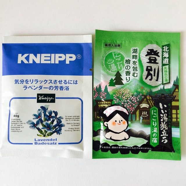 Kneipp(クナイプ)のクナイプ バスソルト &白元アース いい湯旅立ち  入浴剤  2個   コスメ/美容のボディケア(入浴剤/バスソルト)の商品写真