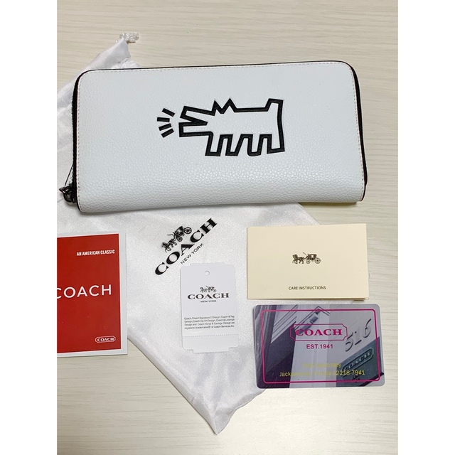COACH(コーチ)のコーチ　キースヘリングコラボ長財布　男女兼用 メンズのファッション小物(長財布)の商品写真