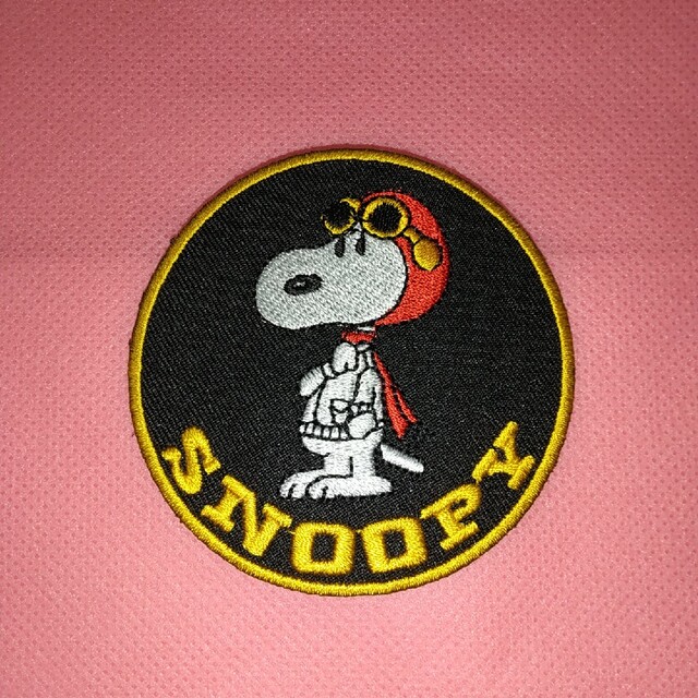 SNOOPY(スヌーピー)のスヌーピー ワッペン 2セット ハンドメイドの素材/材料(各種パーツ)の商品写真