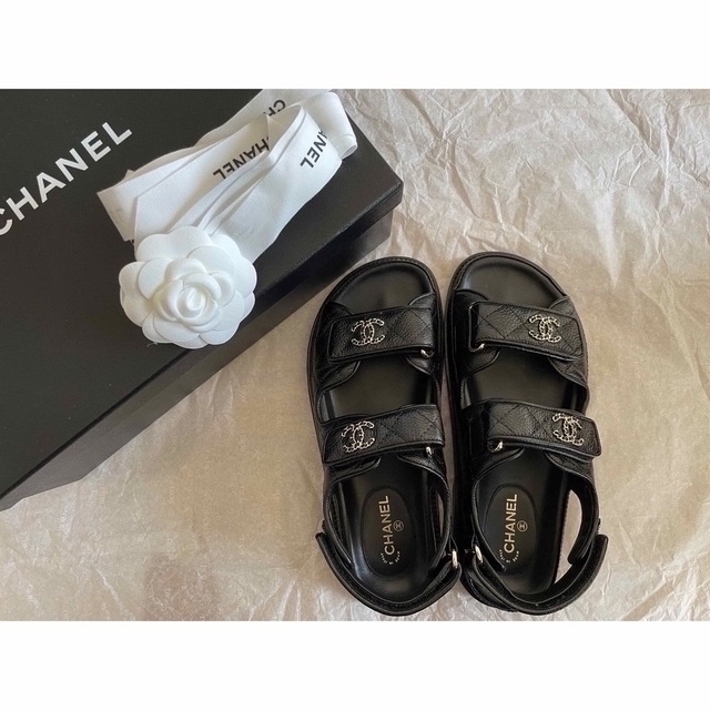 人気ブランドの CHANEL シャネルサンダル - サンダル - www.hitaltech.com