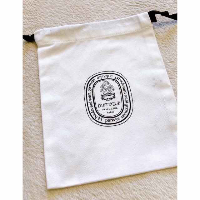 diptyque ディプティック 巾着 14cm×19cm 未使用