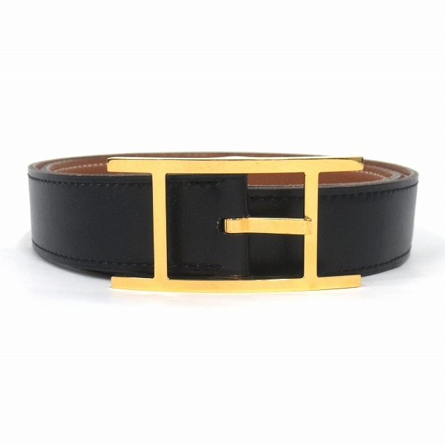 雑誌で紹介された - Hermes 美品 ◇1 レザー ベルト アピ HERMES