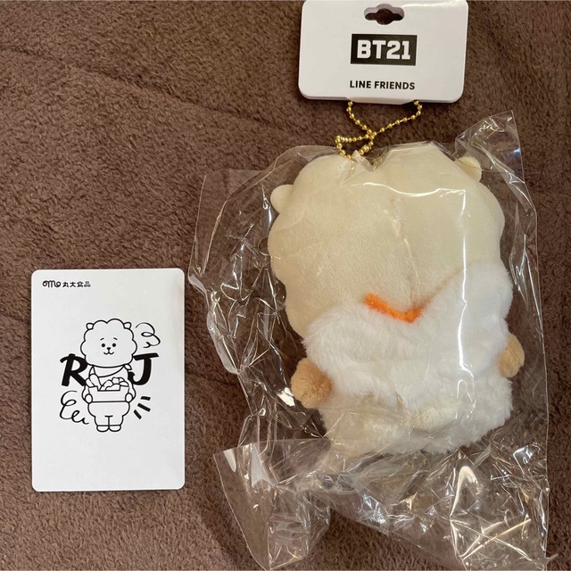 BT21(ビーティーイシビル)のBT21 エンジェル マスコット キーチェーン RJ エンタメ/ホビーのおもちゃ/ぬいぐるみ(キャラクターグッズ)の商品写真