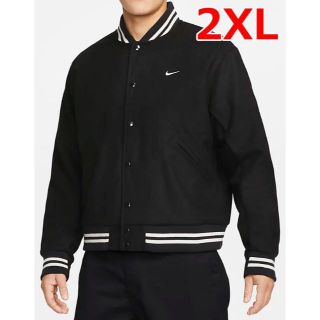 ナイキ(NIKE)の2XL NIKEオーセンティックスバーシティジャケット DQ5011-010(スカジャン)