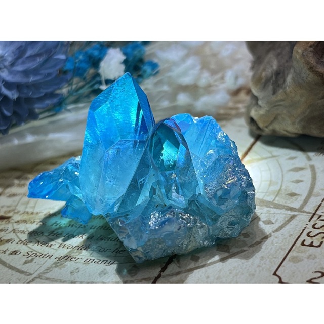 チャネリング タイムリンク イシス✨ オーラ水晶 クリスタル