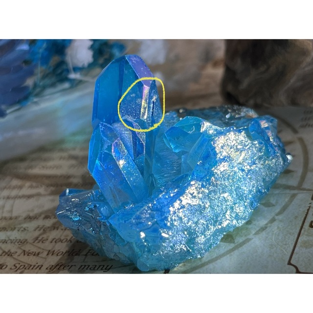 チャネリング タイムリンク イシス✨ オーラ水晶 クリスタル