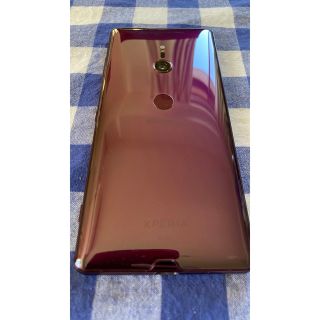 エクスペリア(Xperia)の 【SiMフリー】 Xperia XZ3 SO-01L Bordeaux Red(スマートフォン本体)