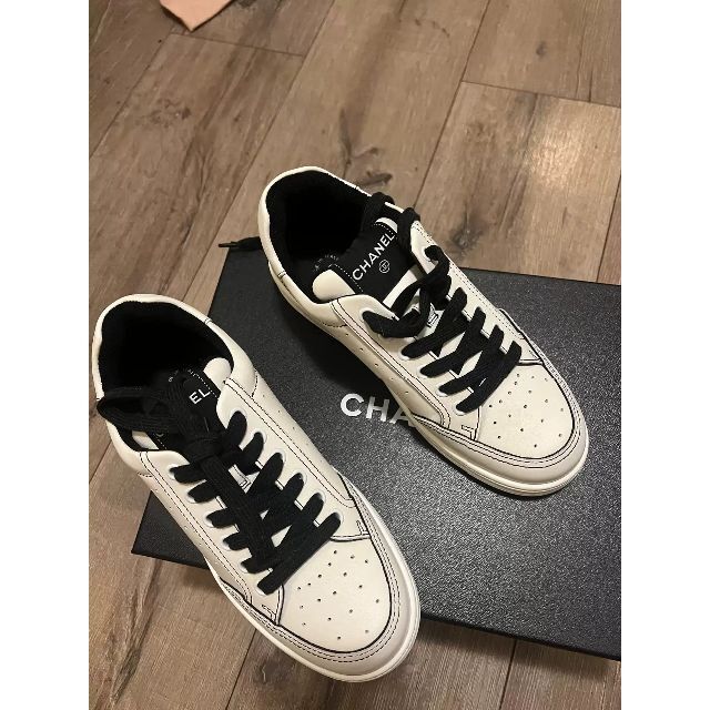 通販激安】 シャネル - CHANEL スニーカー 37 スニーカー - concept