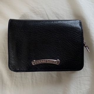 クロムハーツ(Chrome Hearts)のクロムハーツ　ジョーイ　財布　黒(折り財布)