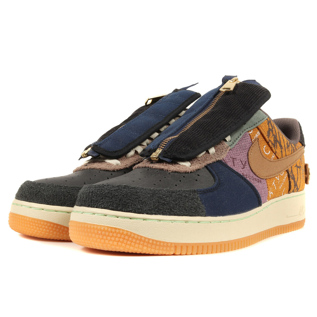 NIKE(ナイキ)のNIKE ナイキ TRAVIS SCOTT AIR FORCE 1 LOW / CACTUS JACK (CN2405-900) トラヴィススコット エアフォース 1 ロー カクタスジャック マルチカラー ミュートブロンズ サイズ：US11 29.0cm スニーカー コラボ【メンズ】【中古】【新品同様】 メンズの靴/シューズ(スニーカー)の商品写真