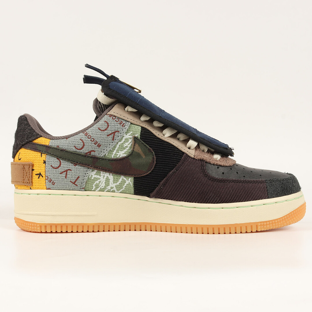 NIKE(ナイキ)のNIKE ナイキ TRAVIS SCOTT AIR FORCE 1 LOW / CACTUS JACK (CN2405-900) トラヴィススコット エアフォース 1 ロー カクタスジャック マルチカラー ミュートブロンズ サイズ：US11 29.0cm スニーカー コラボ【メンズ】【中古】【新品同様】 メンズの靴/シューズ(スニーカー)の商品写真