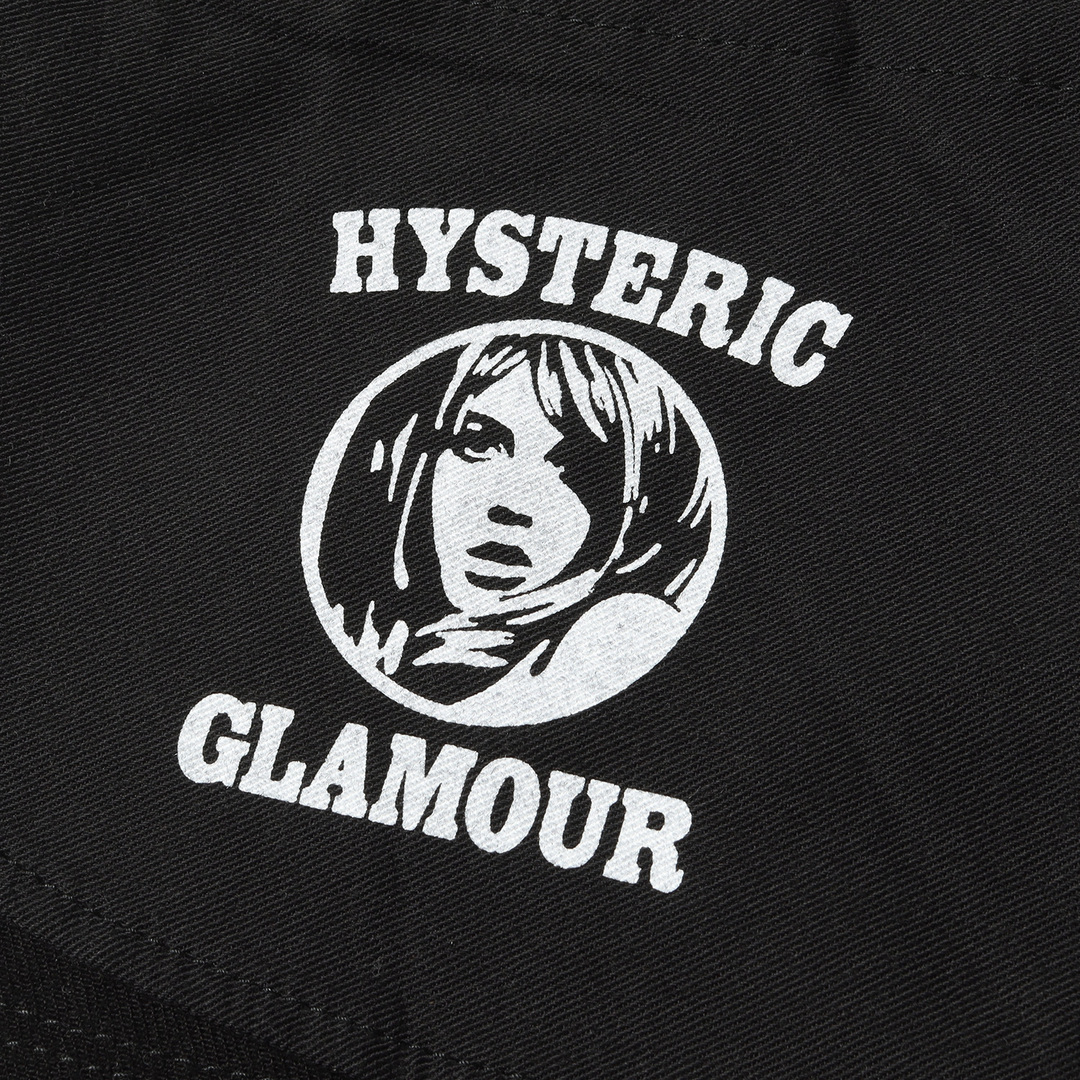 HYSTERIC GLAMOUR ヒステリックグラマー MINEDENIM マインデニム パッチ ストレッチ スキニー デニムパンツ HYSTERIC GLAMOUR×MINEDENIM F.Black STR 5pocket OWS 22AW ボトムス ジーンズ コラボ ブラック 黒 35 日本製 【メンズ】