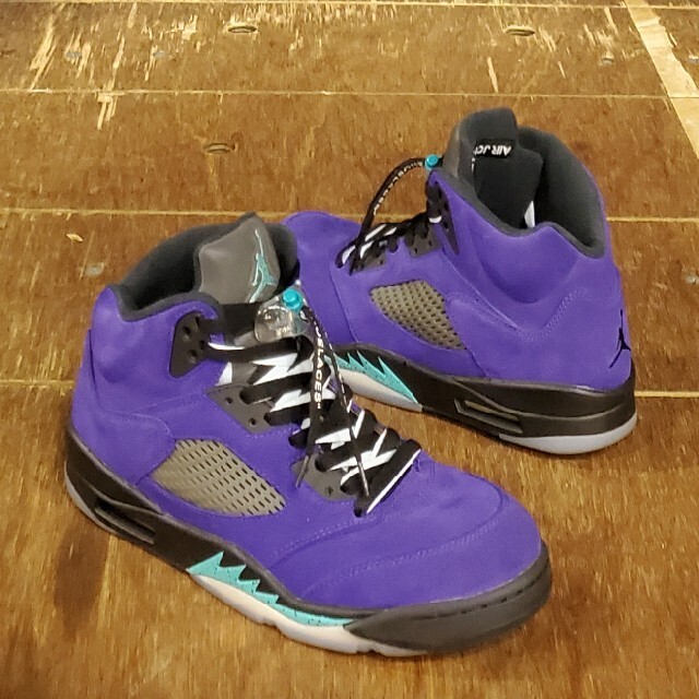 NIKE AIR JORDAN 5 PURPLE GRAPE 29、5スニーカー