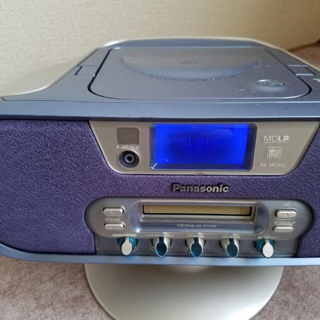 Panasonic(パナソニック)のパナソニック　CD／MDラジカセ エンタメ/ホビーのエンタメ その他(その他)の商品写真