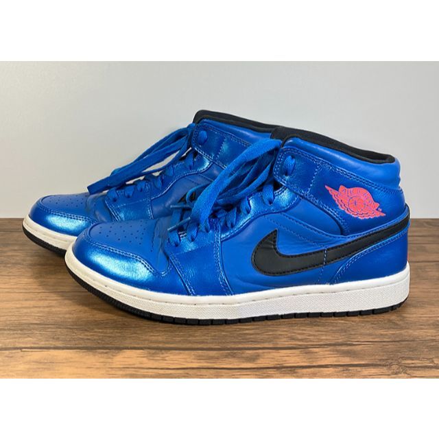 NIKE(ナイキ)のNIKE AIR JORDAN 1 MID SPORT BLUE スニーカー メンズの靴/シューズ(スニーカー)の商品写真