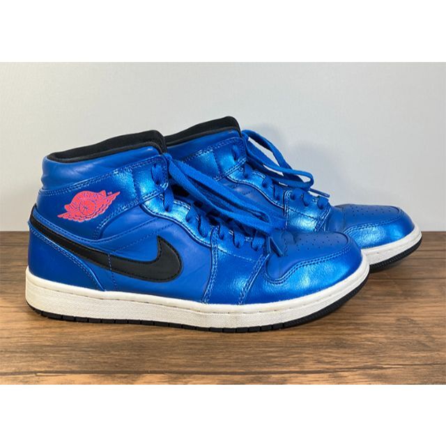 NIKE(ナイキ)のNIKE AIR JORDAN 1 MID SPORT BLUE スニーカー メンズの靴/シューズ(スニーカー)の商品写真